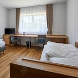 Doppelzimmer im Neubau des NKF-Hotels